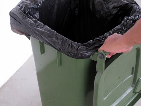 Recycling bins in Hammersmith streets