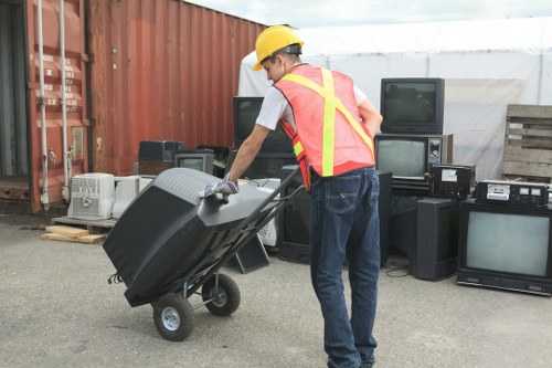 Innovative waste management technology in use